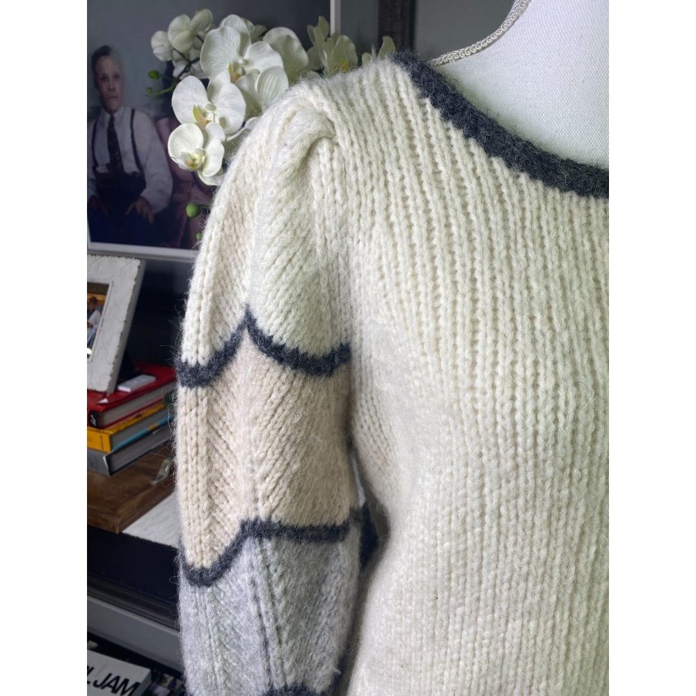 LoveShackFancy Aspyn Pullover Alpaca Wool Sweater - Picture 10 of 12